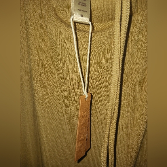 SKIMS Cotton Jersey Tan Pants - Picture 5 of 5